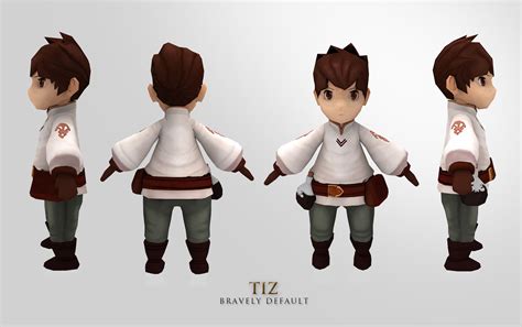 bravely default character models.